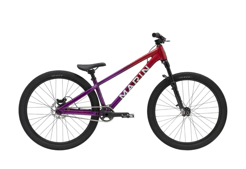 Marin Alcatraz 2 Dirt Jump Bike - Gloss British Red/ Purple