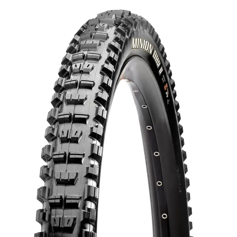 Maxxis Minnion DHR II - MaxxTerra Double Down TR 120TPI Tyres - Black