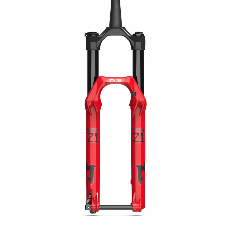 Marzocchi Bomber Z1 Coil RAIL Suspension Fork - Gloss Red
