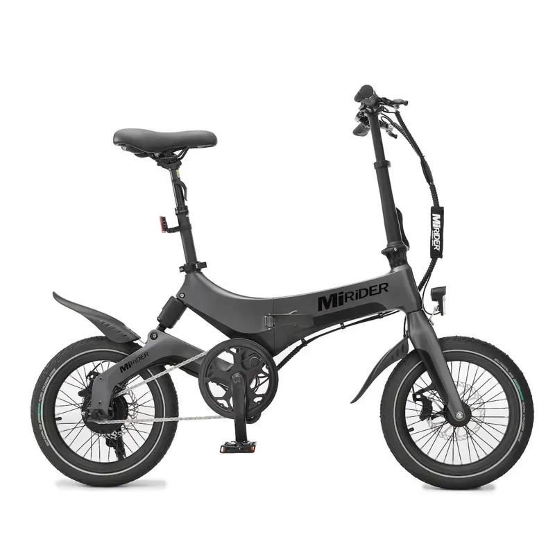 MiRiDER One 16 Folding E-Bike - Onyx Grey