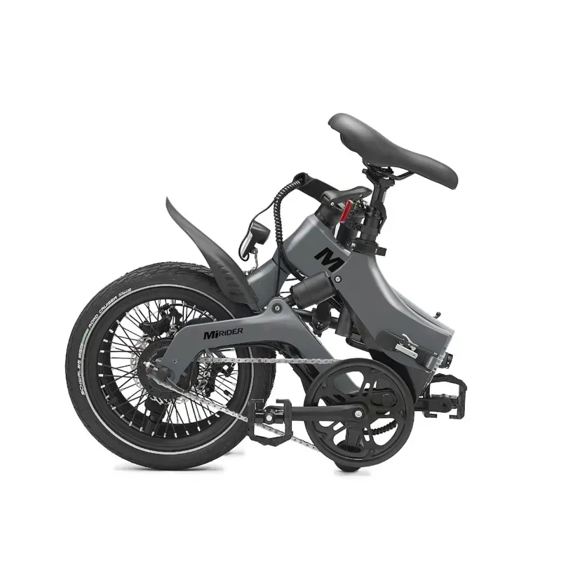 MiRiDER One 16 Folding E-Bike - Onyx Grey-1
