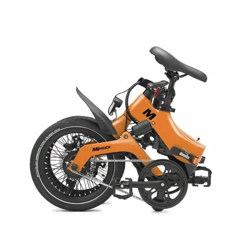 MiRiDER One 16 Folding E-Bike - Ember Orange-1