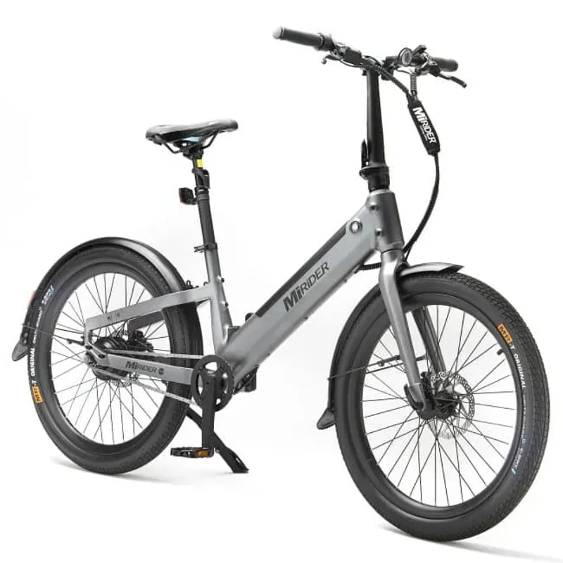MiRider 24 Compact Step-Through E-Bike - Onyx Grey