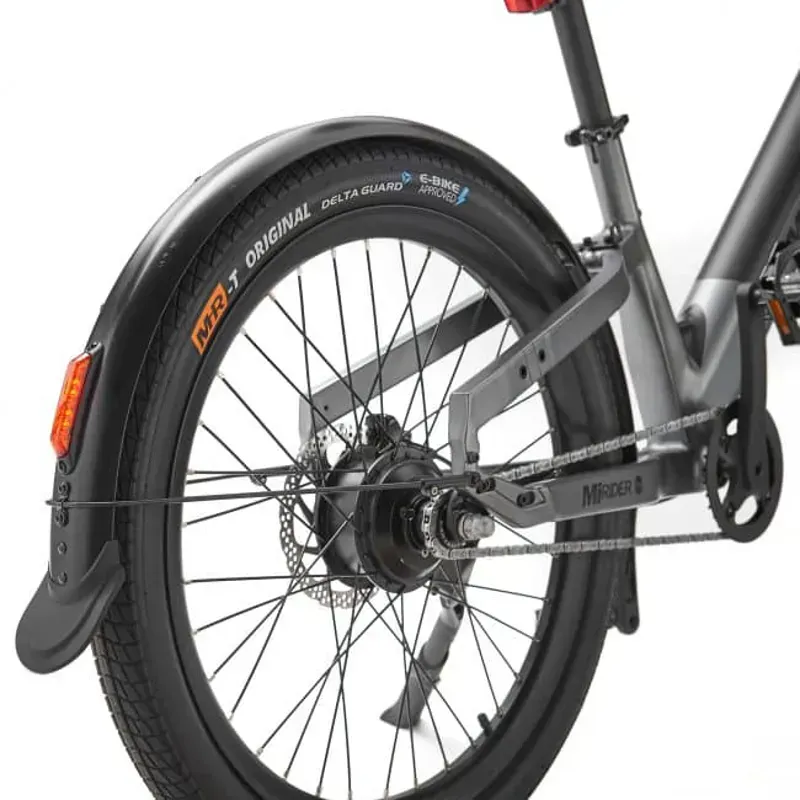MiRider 24 Compact Step-Through E-Bike - Onyx Grey-1