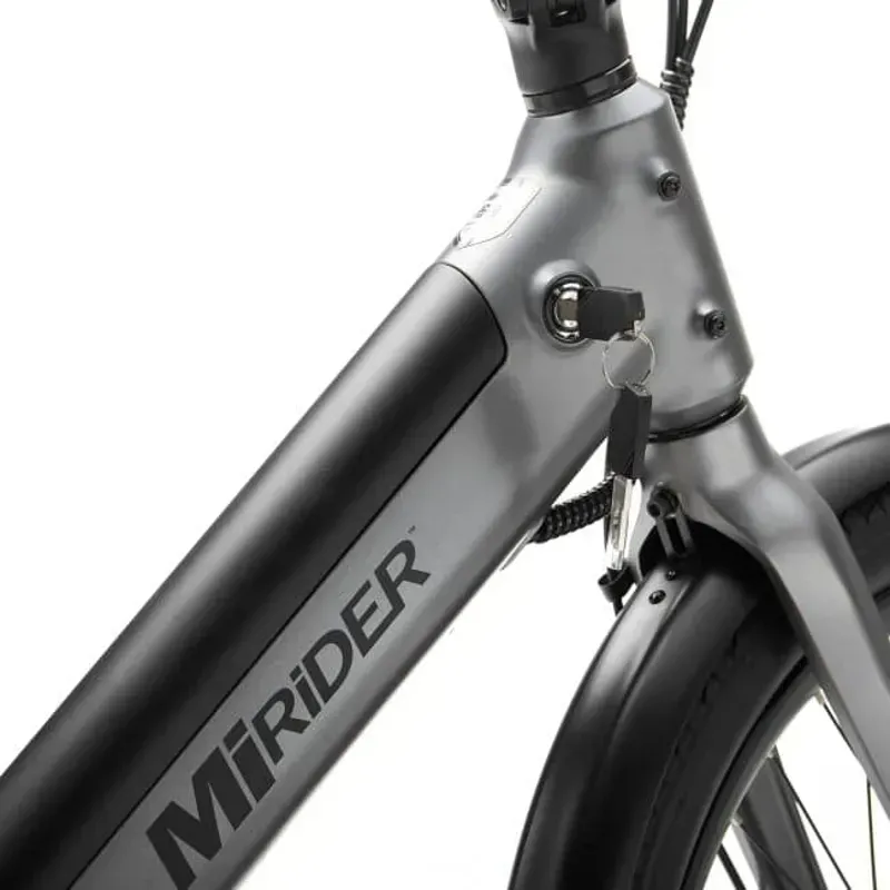 MiRider GB3 24 Compact Step-Through E-Bike - Onyx Grey-2
