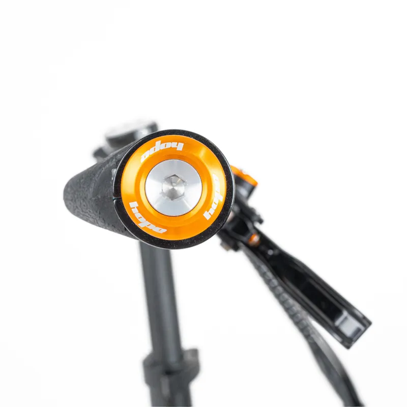 MiRider One Hope Edition Folding E.Bike - Onyx Grey/ Orange-4