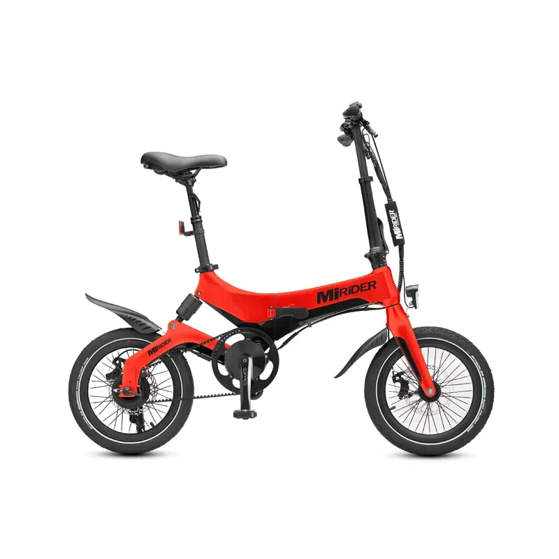 MiRiDER One GB3 16 Folding E-Bike - Eclipse Red