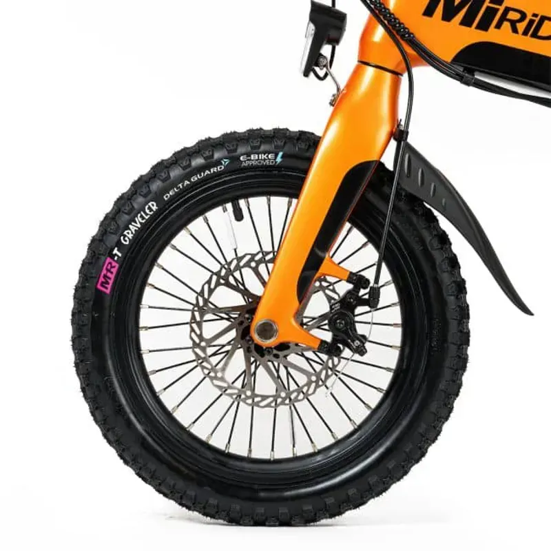 MiRiDER 16 Graveler Chunky E-Bike Tyre in Black-2