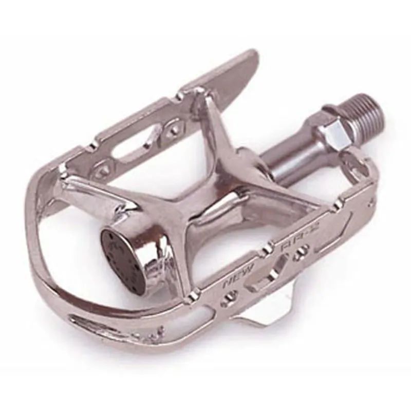 MKS AR-2 Road Toe Clip Compatible Pedals - Silver