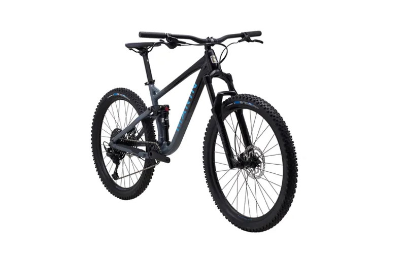 2022 Marin Rift Zone 1 27.5 Suspension Mountain Bike - Black/ Charcoal-1