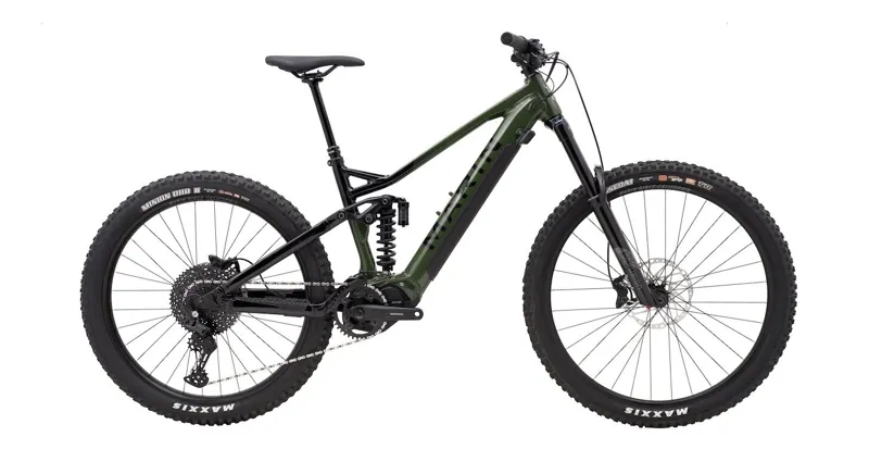 Marin Alpine Trail E1 Electric Mountain Bike - Green/ Black