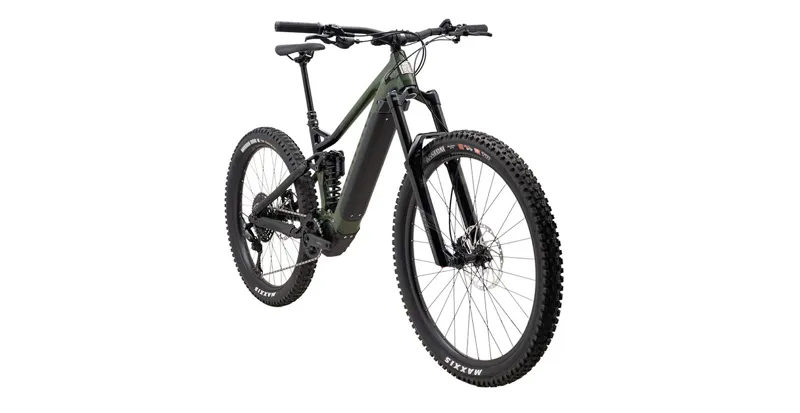 Marin Alpine Trail E1 Electric Mountain Bike - Green/ Black-1