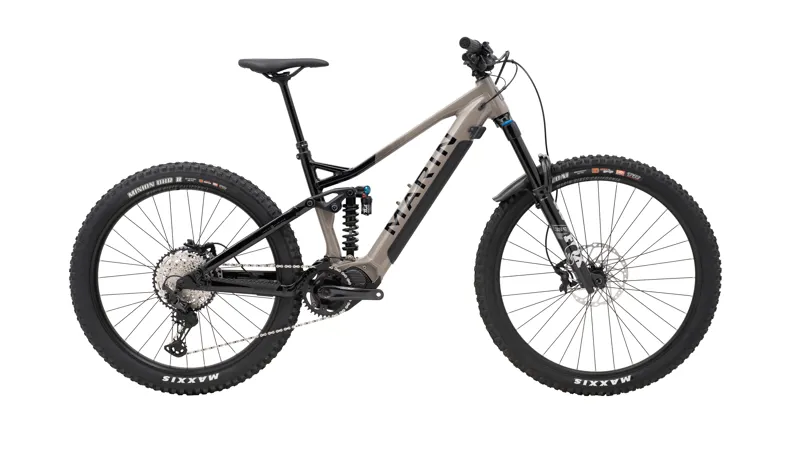 Marin Alpine Trail E2 Electric Mountain Bike - Tan/ Black