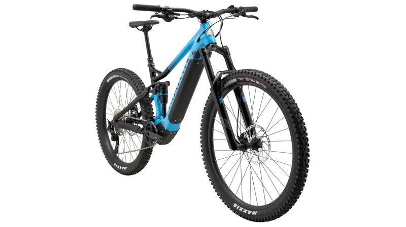 Marin Alpine Trail E Electric Mountain Bike - Blue/ Black-1
