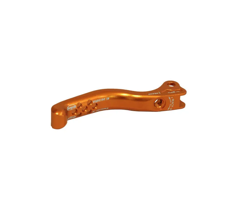 Hope Tech 3 Lever Blade with Dimples - Orange - HBSP379C