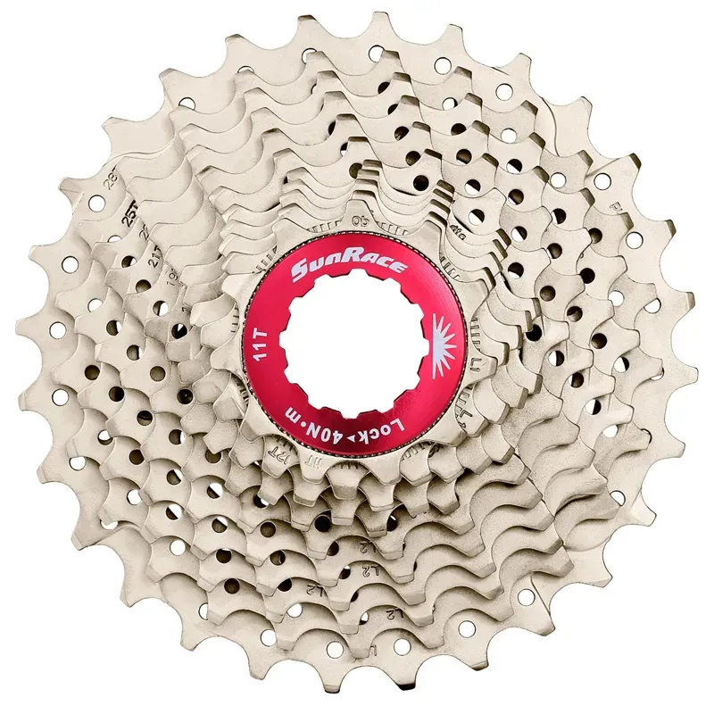 SunRace/Sturmey Archer CSRX1 11-speed 11-36-tooth Cassette in Metallic Silver