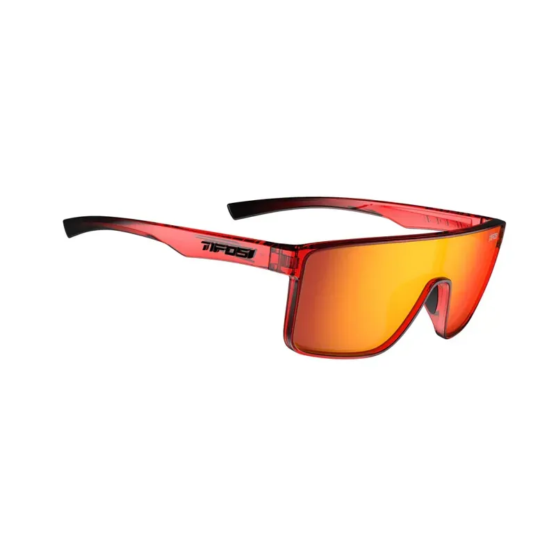 Tifosi Sanctum Mirror Red Single Lens Sunglasses - Crystal Red Fade-2