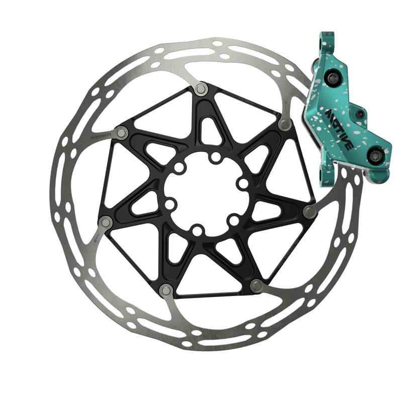 SRAM Motive Ultimate Stealth Expert Kit - Black/ Teal Splatter-10