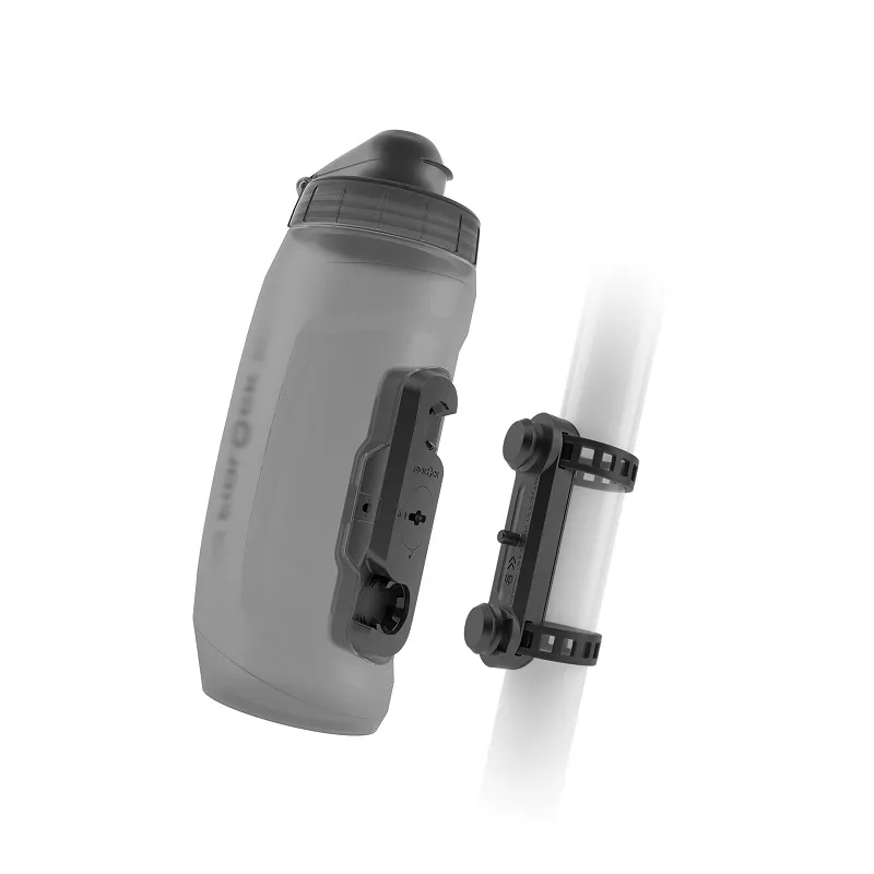 Fidlock TWIST Bottle With Uni Base - Translucent Black