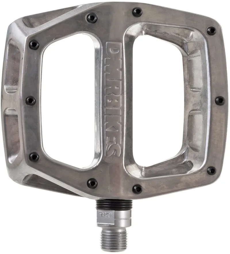 DMR V12 Alloy Platform Pedals - Polished Silver