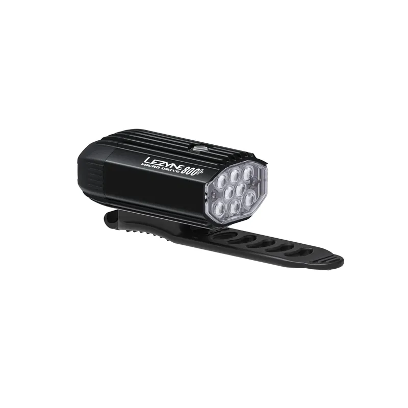 Lezyne Micro Drive 800 Front LED Light - Black-1