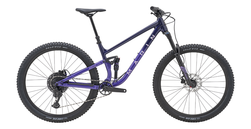 Marin Rift Zone 1 27.5 Full Suspension Mountain Bike - Dark Purple