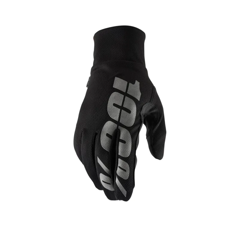 100% Hydromatic Waterproof Winter Gloves - Black