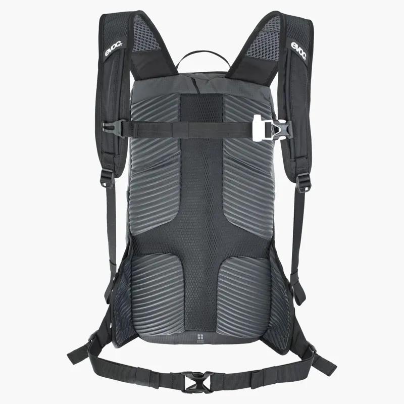 Evoc Ride Performance 12 Litre Backpack inc. 2 Litre Bladder - Carbon Grey/ Black-6