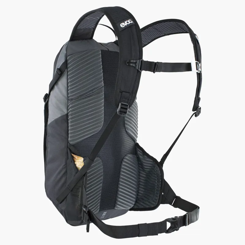 Evoc Ride Performance 12 Litre Backpack inc. 2 Litre Bladder - Carbon Grey/ Black-1