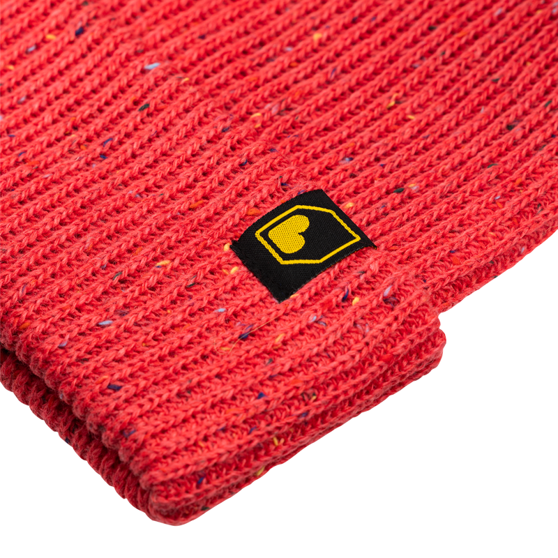 Burgtec Smuggler's Beanie - Raspberry Speckle-1