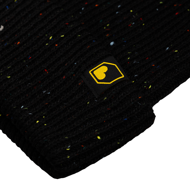 Burgtec Smuggler's Beanie - Black Speckle-1