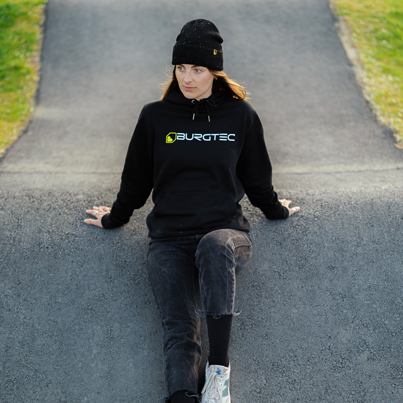 Burgtec Smuggler's Beanie - Black Speckle-2