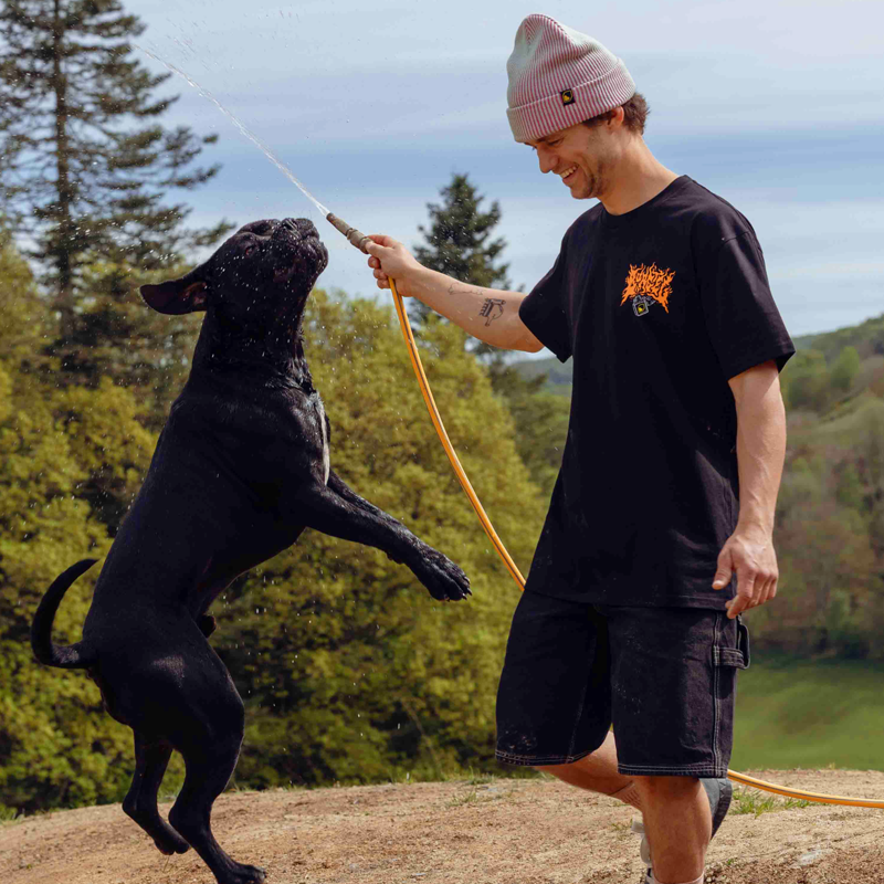 Burgtec Bootleg Beanie - Strawberry Twist-4