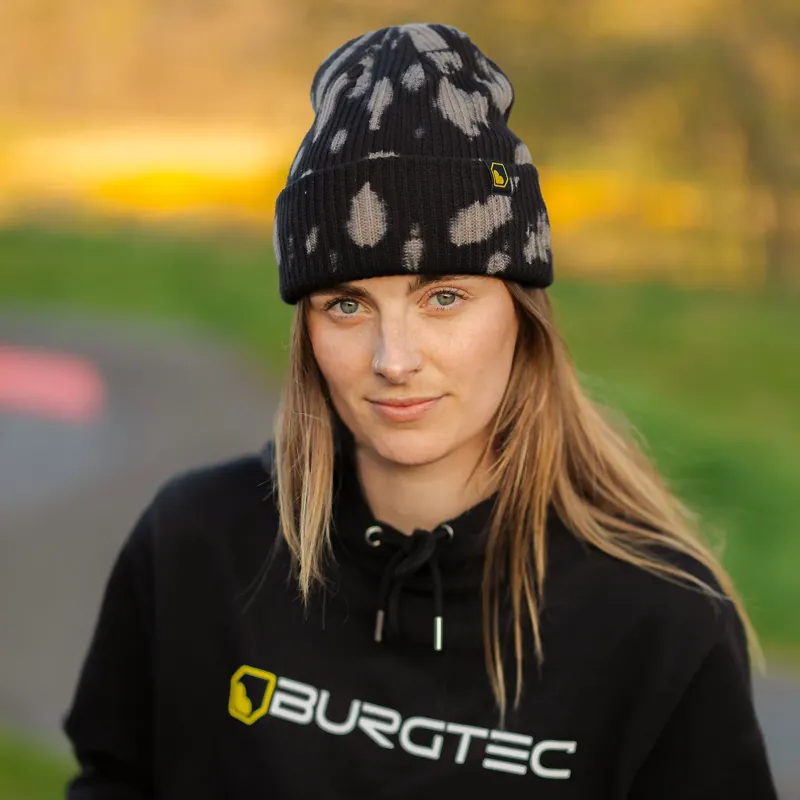 Burgtec Mobster Beanie - Black Eclipse-5