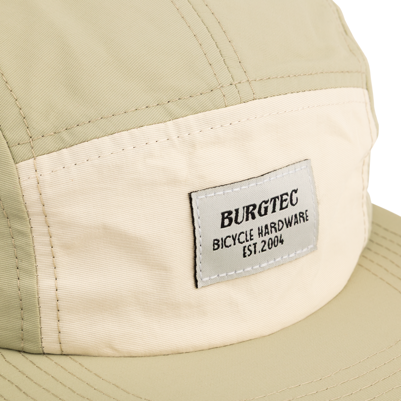 Burgtec Courier Five Panel Cap - Pistachio Cream-1