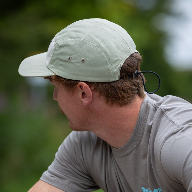 Burgtec Courier Five Panel Cap - Pistachio Cream-2