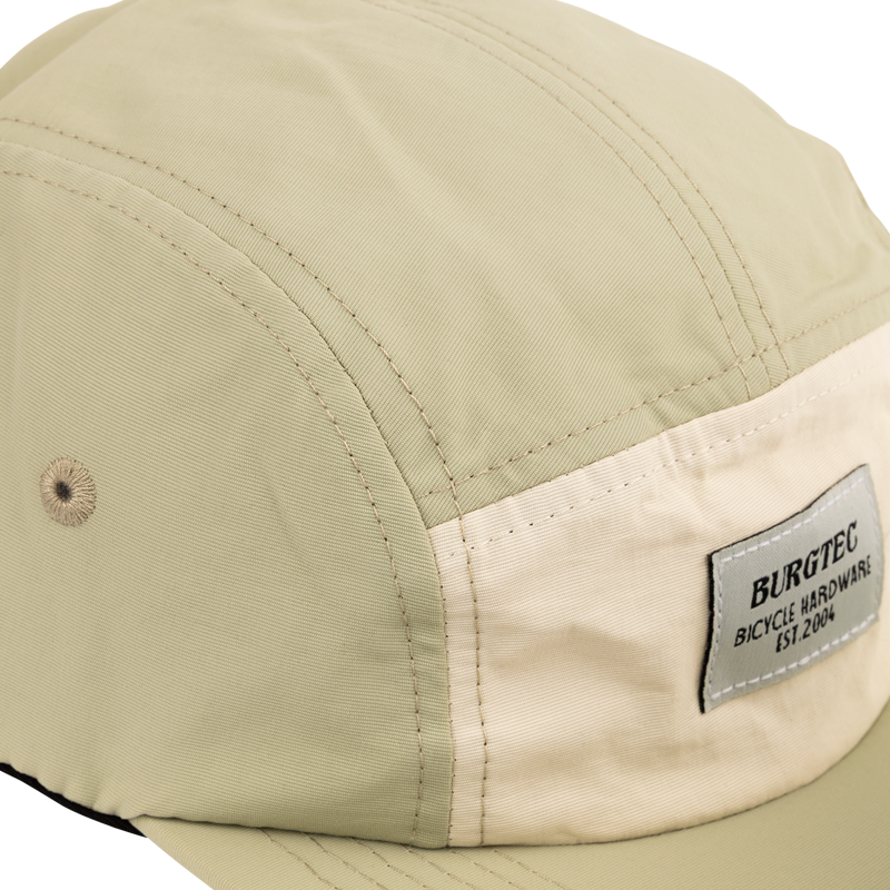 Burgtec Courier Five Panel Cap - Pistachio Cream-5
