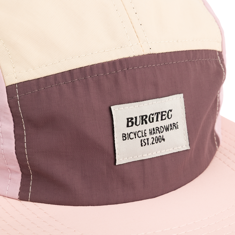 Burgtec Courier Five Panel Cap - Pink Lemonade-5