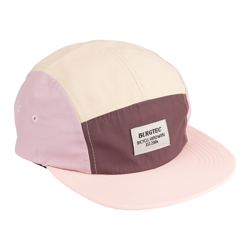Burgtec Courier Five Panel Cap - Pink Lemonade-1
