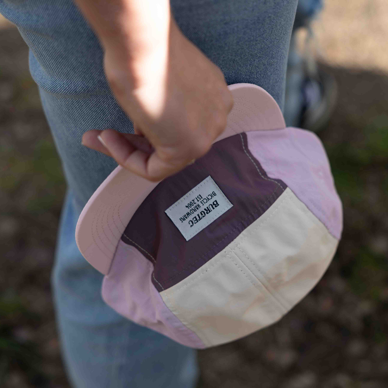 Burgtec Courier Five Panel Cap - Pink Lemonade-2