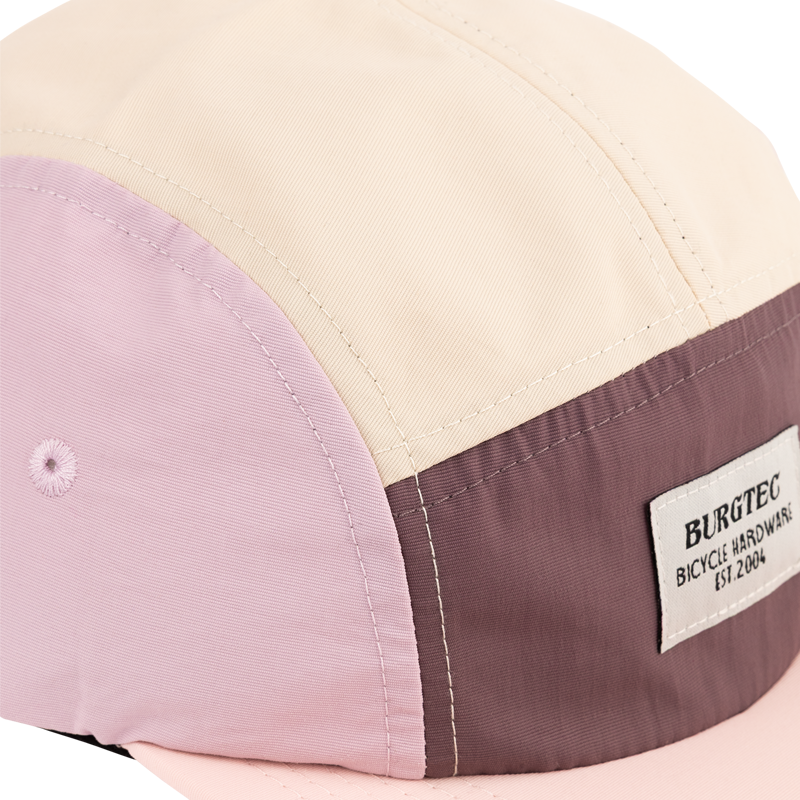 Burgtec Courier Five Panel Cap - Pink Lemonade-3