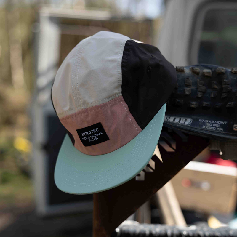 Burgtec Courier Five Panel Cap - Neapolitan-2