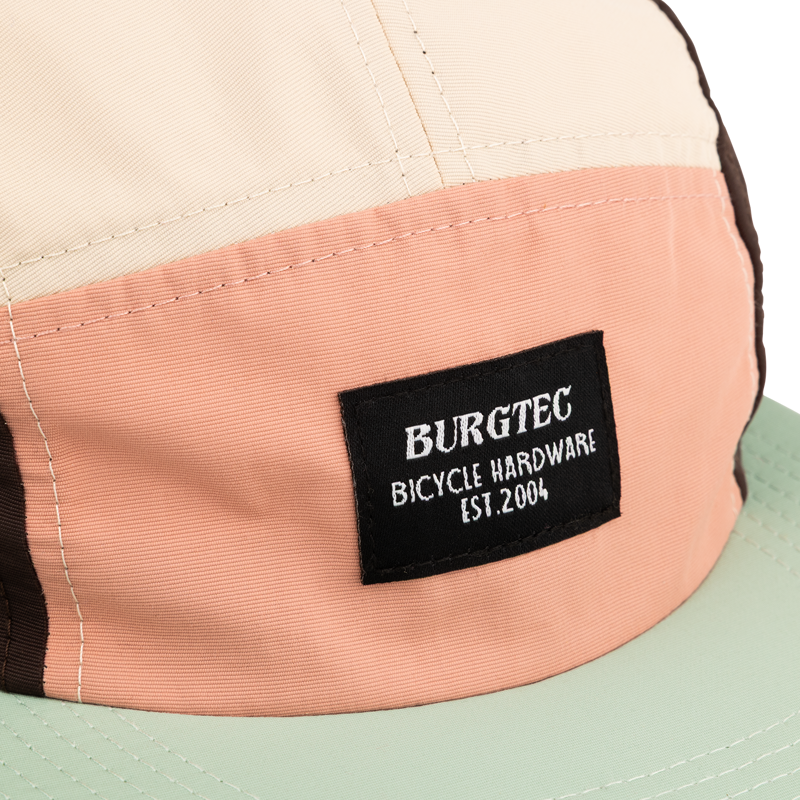 Burgtec Courier Five Panel Cap - Neapolitan-5