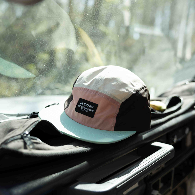 Burgtec Courier Five Panel Cap - Neapolitan-4
