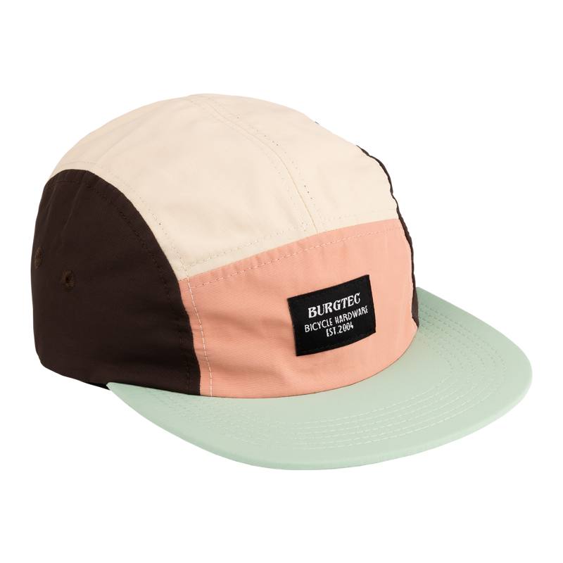Burgtec Courier Five Panel Cap - Neapolitan-1