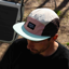 Burgtec Courier Five Panel Cap - Neapolitan