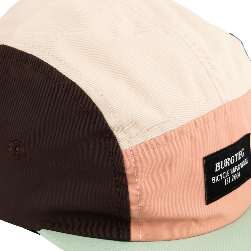 Burgtec Courier Five Panel Cap - Neapolitan-3