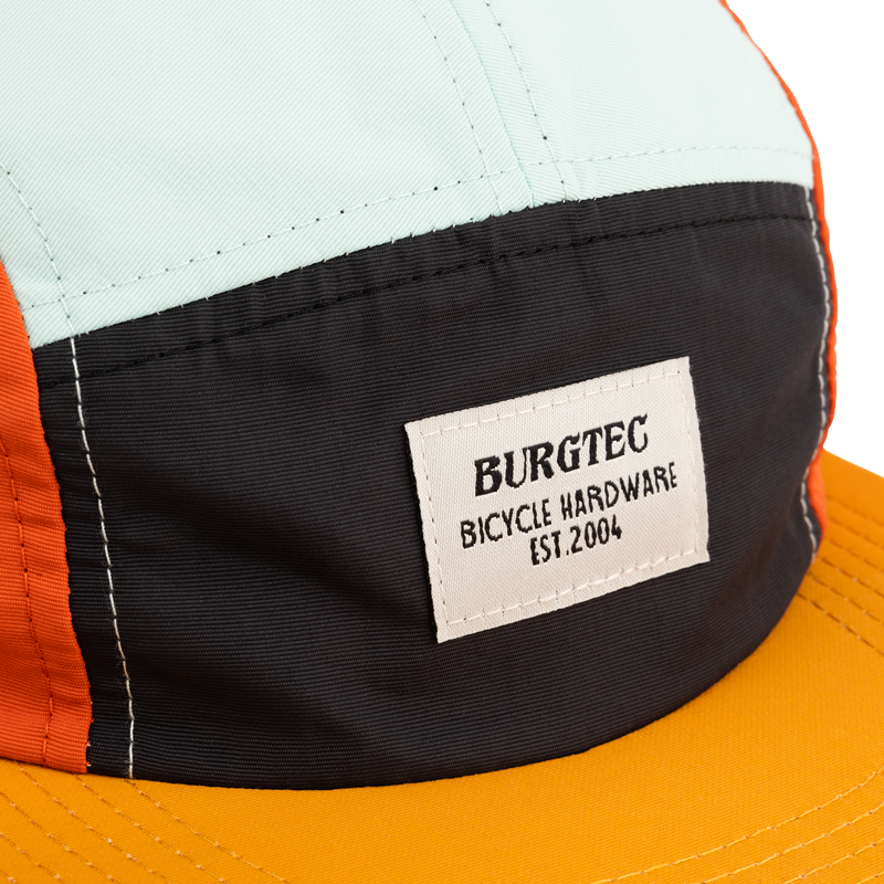 Burgtec Courier Five Panel Cap - Sweet Mustard-4