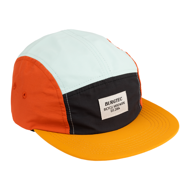 Burgtec Courier Five Panel Cap - Sweet Mustard-1