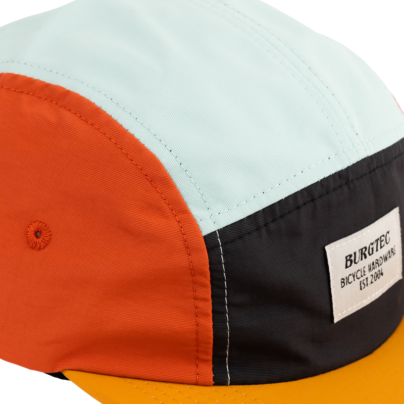 Burgtec Courier Five Panel Cap - Sweet Mustard-5